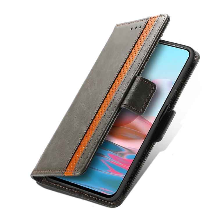 CaseNeo Business Splicing Dual Magnetic Buckle Horizontal Flip PU Leather Case with Holder & Card Slots & Wallet, For Xiaomi Redmi Note 10, For Xiaomi Redmi Note 10 5G, For Xiaomi Redmi 10, For Xiaomi Redmi K40 Gaming, For Samsung Galaxy A52 5G        ...