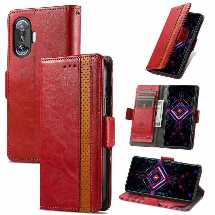 CaseNeo Business Splicing Dual Magnetic Buckle Horizontal Flip PU Leather Case with Holder & Card Slots & Wallet, For Xiaomi Redmi Note 10, For Xiaomi Redmi Note 10 5G, For Xiaomi Redmi 10, For Xiaomi Redmi K40 Gaming, For Samsung Galaxy A52 5G        ...
