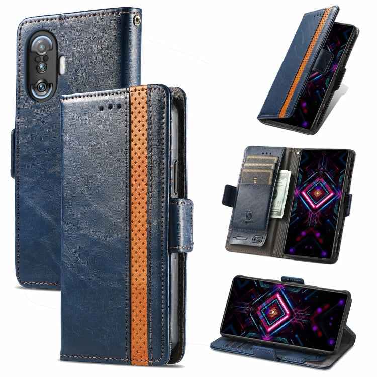 CaseNeo Business Splicing Dual Magnetic Buckle Horizontal Flip PU Leather Case with Holder & Card Slots & Wallet, For Xiaomi Redmi Note 10, For Xiaomi Redmi Note 10 5G, For Xiaomi Redmi 10, For Xiaomi Redmi K40 Gaming, For Samsung Galaxy A52 5G        ...