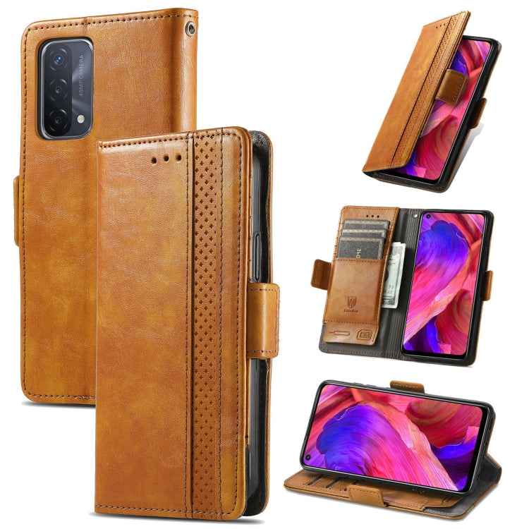 CaseNeo Business Splicing Dual Magnetic Buckle Horizontal Flip PU Leather Case with Holder & Card Slots & Wallet, For Xiaomi Redmi Note 10, For Xiaomi Redmi Note 10 5G, For Xiaomi Redmi 10, For Xiaomi Redmi K40 Gaming, For Samsung Galaxy A52 5G        ...