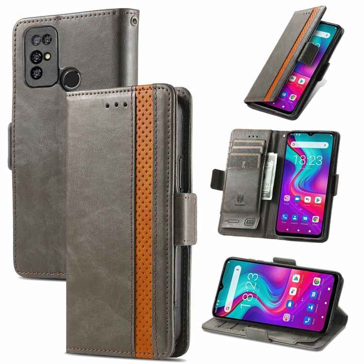CaseNeo Business Splicing Dual Magnetic Buckle Horizontal Flip PU Leather Case with Holder & Card Slots & Wallet, For Doogee X96 Pro, For iPhone XR, For Xiaomi Redmi Note 10 JP Edition