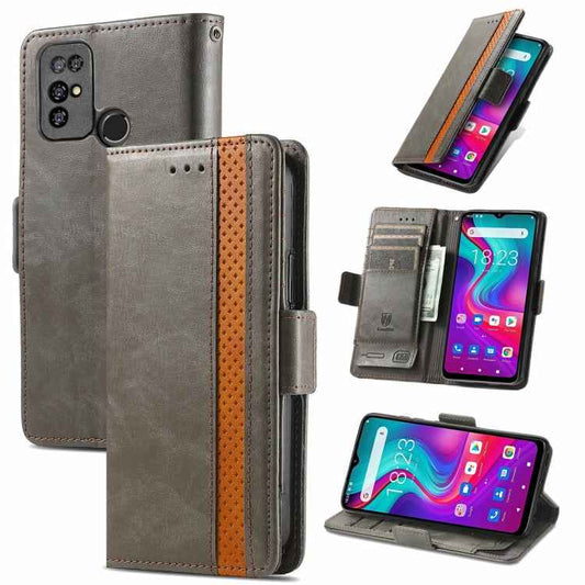 CaseNeo Business Splicing Dual Magnetic Buckle Horizontal Flip PU Leather Case with Holder & Card Slots & Wallet, For Doogee X96 Pro, For iPhone XR, For Xiaomi Redmi Note 10 JP Edition