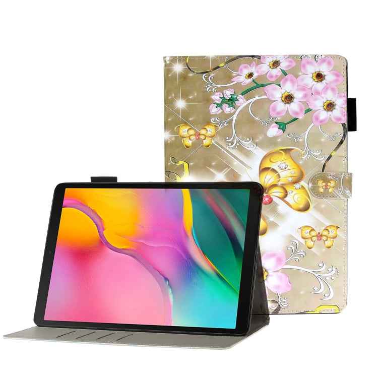 3D Embossing Pattern Horizontal Flip Leather Case with Holder & Card Slots & Wallet