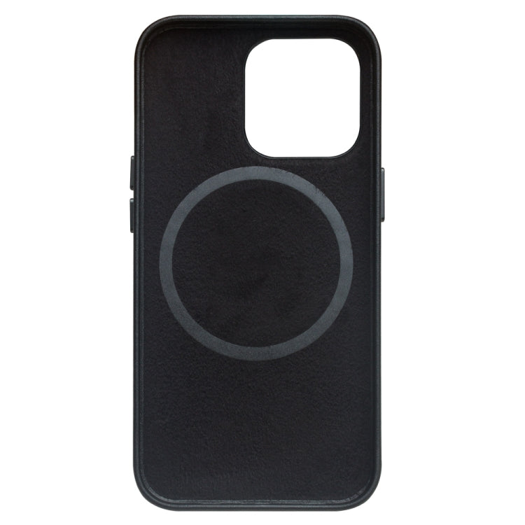 QIALINO Nappa Cowhide MagSafe Magnetic Protective Case, For iPhone 13 Pro, For iPhone 13 Pro Max, For iPhone 13, For iPhone 13 mini