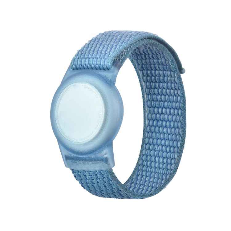 Anti-scratch Shockproof Nylon Bracelet Strap TPU Protective Cover Case, For AirTag