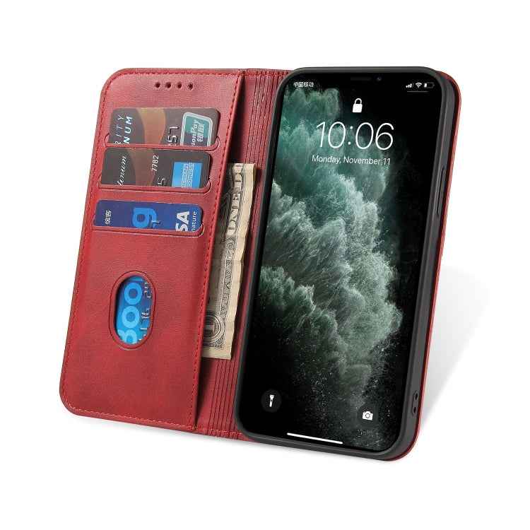 Calf Texture Magnetic Horizontal Flip Leather Case with Holder & Card Slots & Wallet, For iPhone 13 mini, For iPhone 13, For iPhone 13 Pro, For iPhone 13 Pro Max