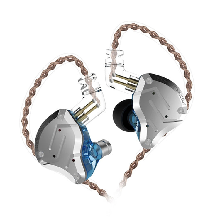 KZ ZS10 Pro 10-unit Ring Iron Gaming In-ear Wired Earphone,, ZS10 Pro Standard Version(Black), ZS10 Pro Standard Version(Blue), ZS10 Pro Standard Version(Streamer Blue), ZS10 Pro Standard Version(Glare Gold), ZS10 Pro Standard Version(Purple)          ...