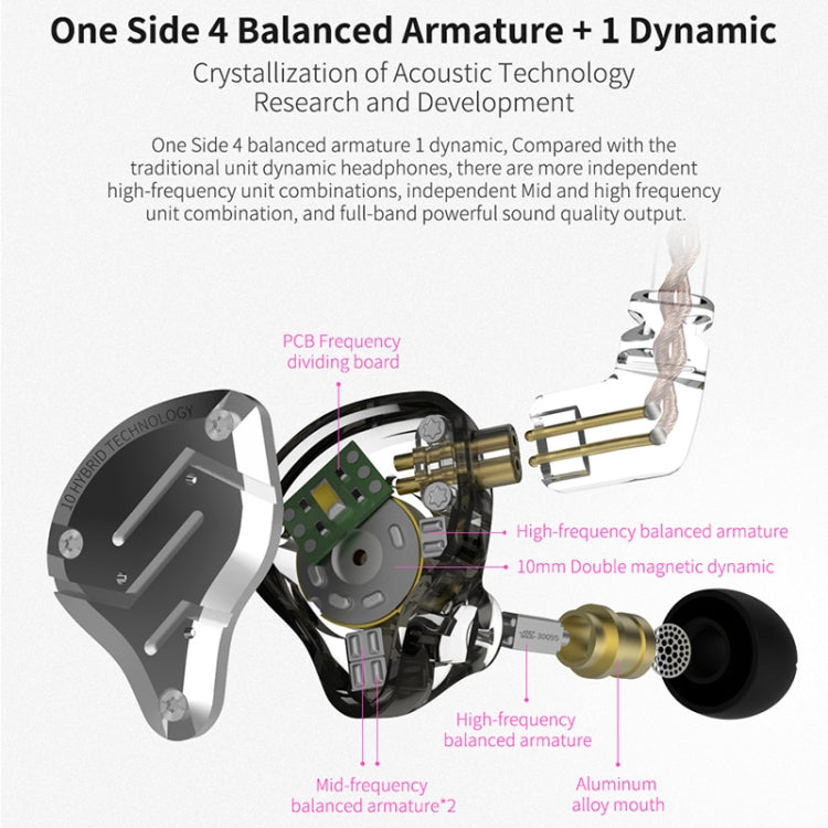 KZ ZS10 Pro 10-unit Ring Iron Gaming In-ear Wired Earphone,, ZS10 Pro Standard Version(Purple), ZS10 Pro Mic Version(Black), ZS10 Pro Standard Version(Diamond Blue), ZS10 Pro Mic Version(Blue), ZS10 Pro Mic Version(Streamer Blue)                       ...