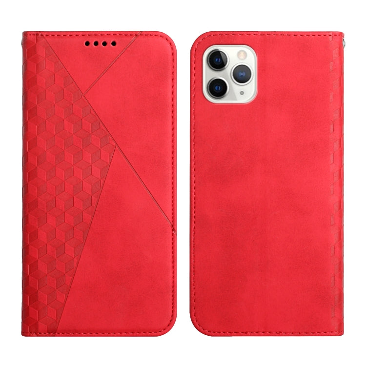 Diamond Pattern Splicing Skin Feel Magnetic Horizontal Flip Leather Case with Card Slots & Holder & Wallet, For iPhone 12 mini, For iPhone 12 / 12 Pro, For iPhone 12 Pro Max, For iPhone 11, For iPhone 11 Pro, For iPhone 11 Pro Max, For iPhone X / XS   ...
