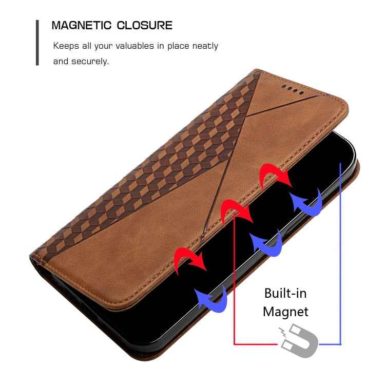 Diamond Pattern Splicing Skin Feel Magnetic Horizontal Flip Leather Case with Card Slots & Holder & Wallet, For iPhone SE 2022 / SE 2020 / 7 / 8 / 6, For iPhone 7 Plus / 8 Plus