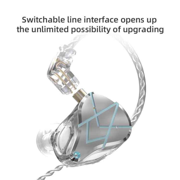 KZ ASX 20-unit Balance Armature Monitor HiFi In-Ear Wired Earphone