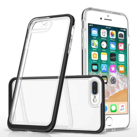 Bright Series Clear Acrylic + PC+TPU Shockproof Case, For iPhone 13 Mini, For iPhone 13, For iPhone 13 Pro, For iPhone 13 Pro Max, For iPhone 12 Mini, For iPhone 12, For iPhone 12 Pro Max, For iPhone 11, For iPhone 11 Pro, For iPhone 11 Pro Max        ...