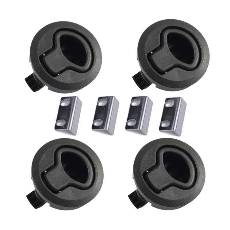 A5661 4 PCS RV / Yacht Flush Pull Slam Latch