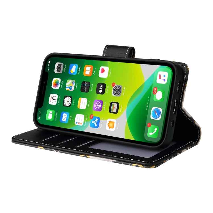 Marble Bronzing Stitching Horizontal Flip PU Leather Case with Holder & Card Slots & Wallet & Photo Frame, For iPhone 13 mini, For iPhone 13, For iPhone 13 Pro, For iPhone 13 Pro Max
