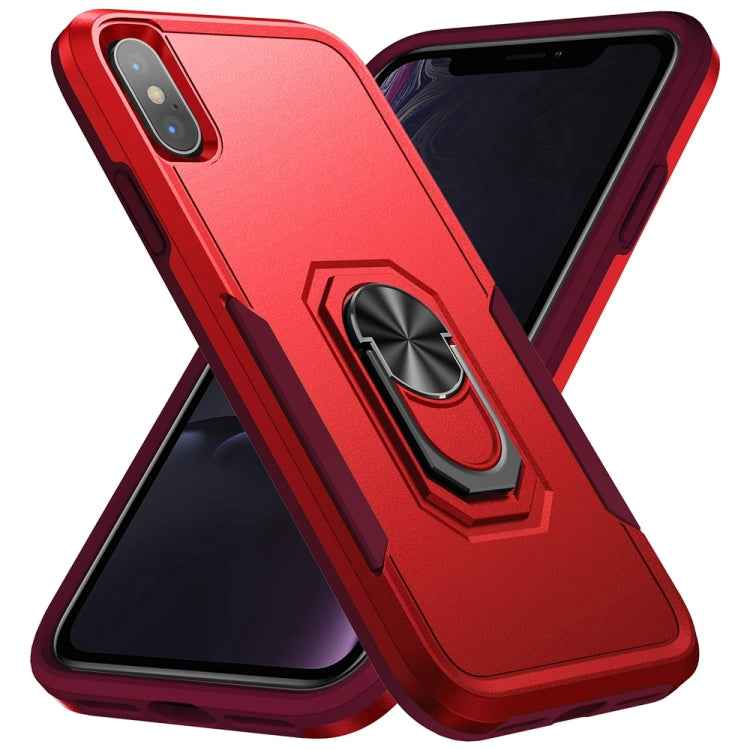 Pioneer Armor Heavy Duty PC + TPU Shockproof Case with Holder, For iPhone 11 Pro, For iPhone 11 Pro Max, For iPhone X / XS, For iPhone XR, For iPhone XS Max