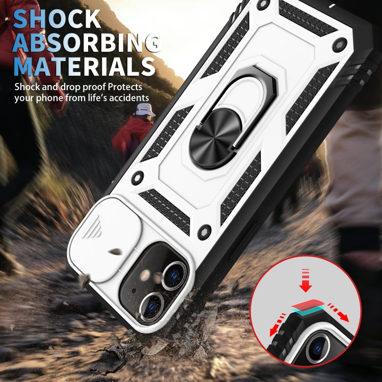 Sliding Camera Cover Design TPU + PC Protective Case with 360 Degree Rotating Holder & Card Slot, For iPhone 12 mini, For iPhone 12 / 12 Pro, For iPhone 12 Pro Max, For iPhone 11, For iPhone 11 Pro, For iPhone 11 Pro Max