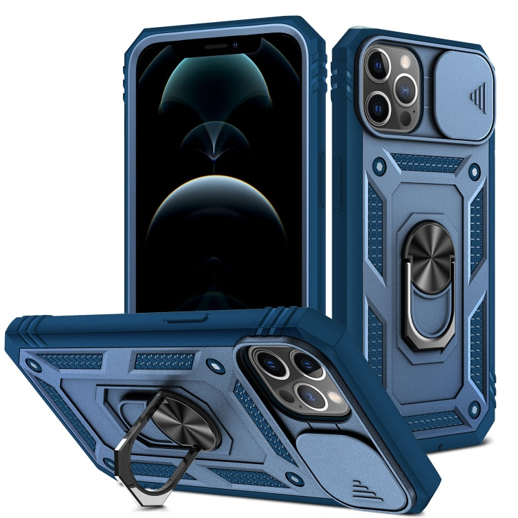 Sliding Camera Cover Design TPU + PC Protective Case with 360 Degree Rotating Holder & Card Slot, For iPhone 12 mini, For iPhone 12 / 12 Pro, For iPhone 12 Pro Max, For iPhone 11, For iPhone 11 Pro, For iPhone 11 Pro Max