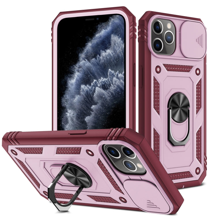 Sliding Camera Cover Design TPU + PC Protective Case with 360 Degree Rotating Holder & Card Slot, For iPhone 12 mini, For iPhone 12 / 12 Pro, For iPhone 12 Pro Max, For iPhone 11, For iPhone 11 Pro, For iPhone 11 Pro Max