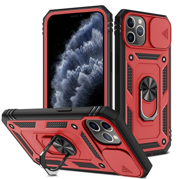 Sliding Camera Cover Design TPU + PC Protective Case with 360 Degree Rotating Holder & Card Slot, For iPhone 12 mini, For iPhone 12 / 12 Pro, For iPhone 12 Pro Max, For iPhone 11, For iPhone 11 Pro, For iPhone 11 Pro Max
