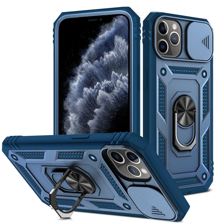 Sliding Camera Cover Design TPU + PC Protective Case with 360 Degree Rotating Holder & Card Slot, For iPhone 12 mini, For iPhone 12 / 12 Pro, For iPhone 12 Pro Max, For iPhone 11, For iPhone 11 Pro, For iPhone 11 Pro Max
