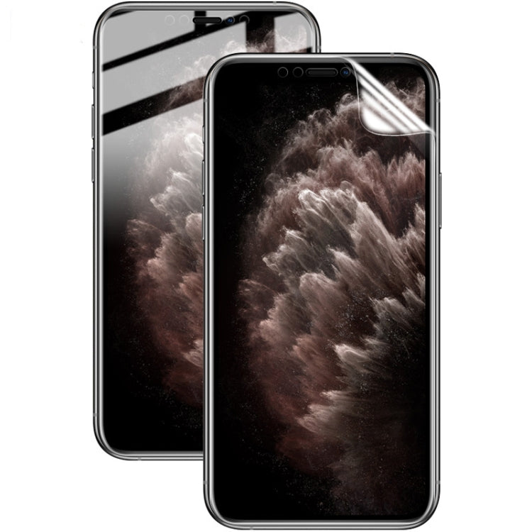 2 PCS IMAK Curved Full Screen Hydrogel Film 3 Screen Protector, For iPhone 11, For iPhone 11 Pro, For iPhone 11 Pro Max
