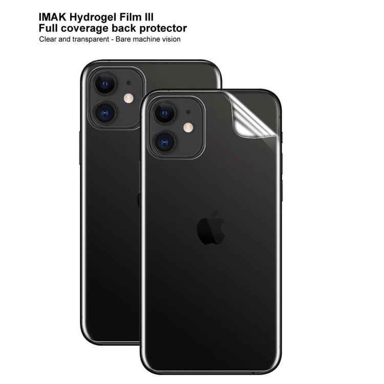 2 PCS IMAK Curved Full Screen Hydrogel Film 3 Back Protector