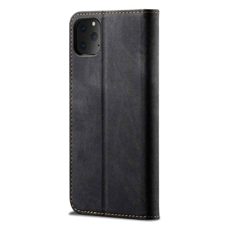 Denim Texture Casual Style Horizontal Flip Leather Case with Holder & Card Slots & Wallet