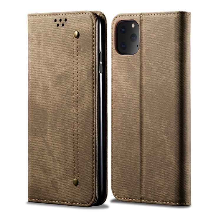 Denim Texture Casual Style Horizontal Flip Leather Case with Holder & Card Slots & Wallet