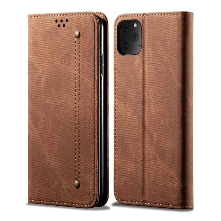 Denim Texture Casual Style Horizontal Flip Leather Case with Holder & Card Slots & Wallet