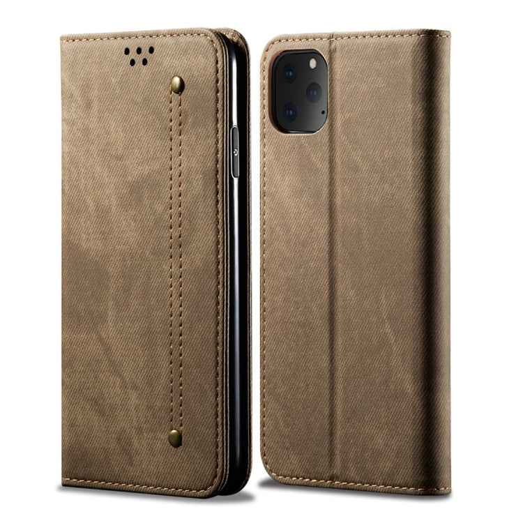 Denim Texture Casual Style Horizontal Flip Leather Case with Holder & Card Slots & Wallet