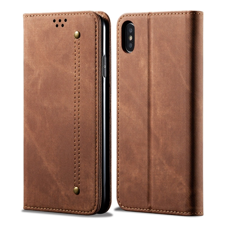Denim Texture Casual Style Horizontal Flip Leather Case with Holder & Card Slots & Wallet