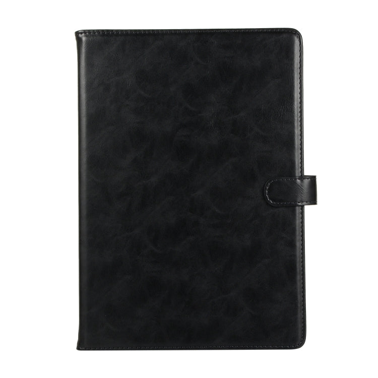 Crazy Horse Texture Horizontal Flip Leather Case with Buckle & Holder & Card Slots & Wallet & Photo Frame, For iPad 10.2 2021 2020 2019 / 10.5, For iPad 9.7 2018 / 2017