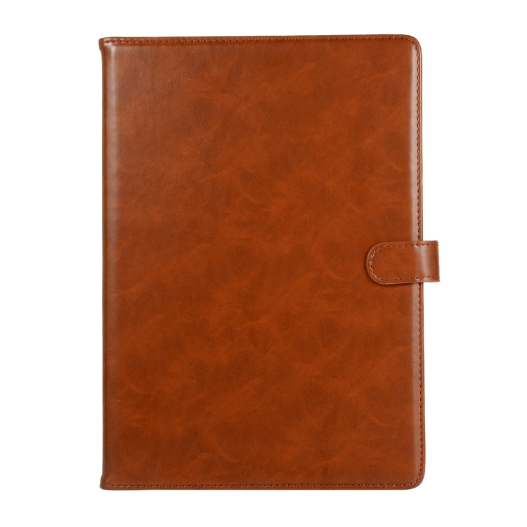 Crazy Horse Texture Horizontal Flip Leather Case with Buckle & Holder & Card Slots & Wallet & Photo Frame, For iPad 10.2 2021 2020 2019 / 10.5, For iPad 9.7 2018 / 2017