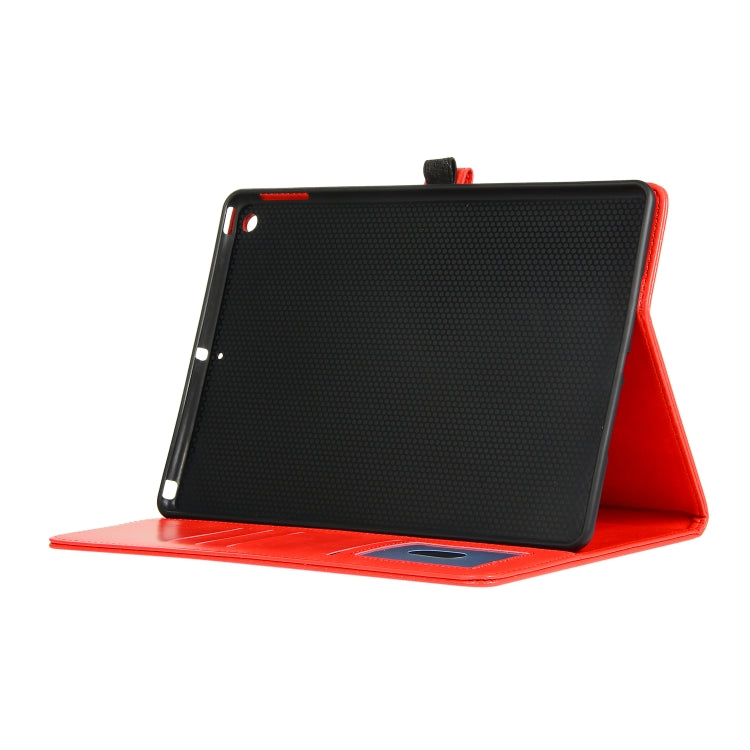 Crazy Horse Texture Horizontal Flip Leather Case with Buckle & Holder & Card Slots & Wallet & Photo Frame, For iPad 10.2 2021 2020 2019 / 10.5, For iPad 9.7 2018 / 2017