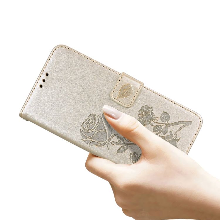 Rose Embossed Horizontal Flip PU Leather Case with Holder & Card Slots & Wallet, For iPhone 13, For iPhone 13 Pro, For iPhone 13 Pro Max