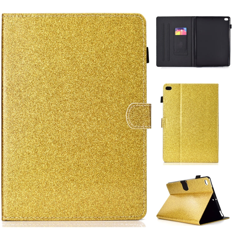Varnish Glitter Powder Horizontal Flip Leather Case with Holder & Card Slot, For Huawei MediaPad M6 8.4, For Huawei MediaPad M6 10.8, For Huawei MediaPad T3 7.0, For Huawei MediaPad T3 10.0, For Huawei MediaPad T5, For iPad 10.2 / 10.5, For iPad 2 / 3 ...