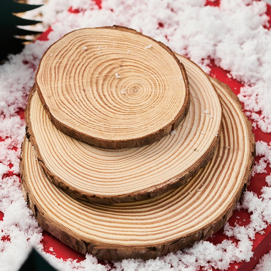 3 in 1 Creative Crude Log Pile Christmas Theme Shooting Props DIY Decorative Ornaments Background Photo Photography Props, Log Pile