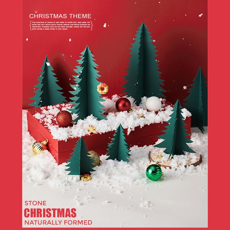 3 in 1 Creative Crude Log Pile Christmas Theme Shooting Props DIY Decorative Ornaments Background Photo Photography Props, Log Pile