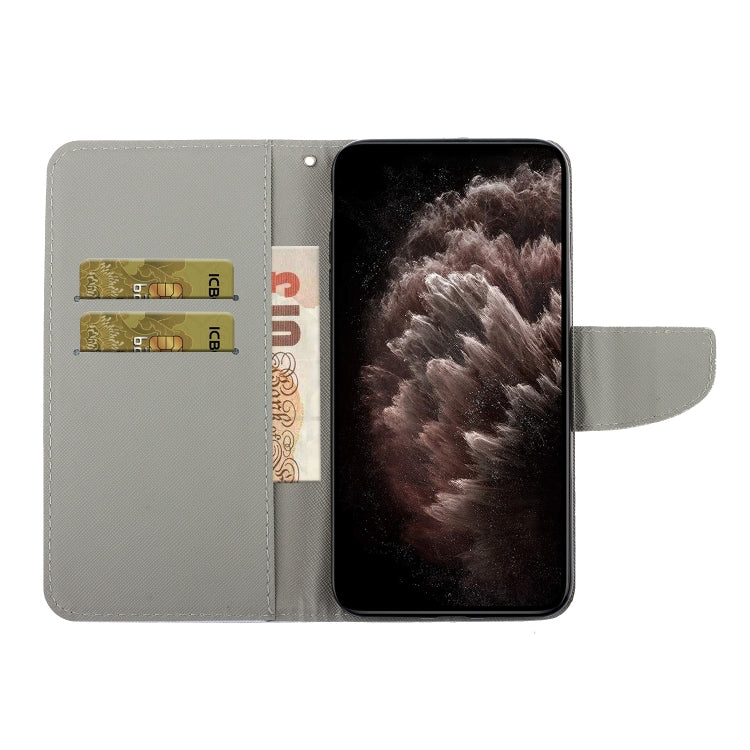 Painted Pattern Horizontal Flip Leather Case with Holder & Card Slot & Wallet, For iPhone 13 Pro Max, For iPhone 13 Pro, For iPhone 13