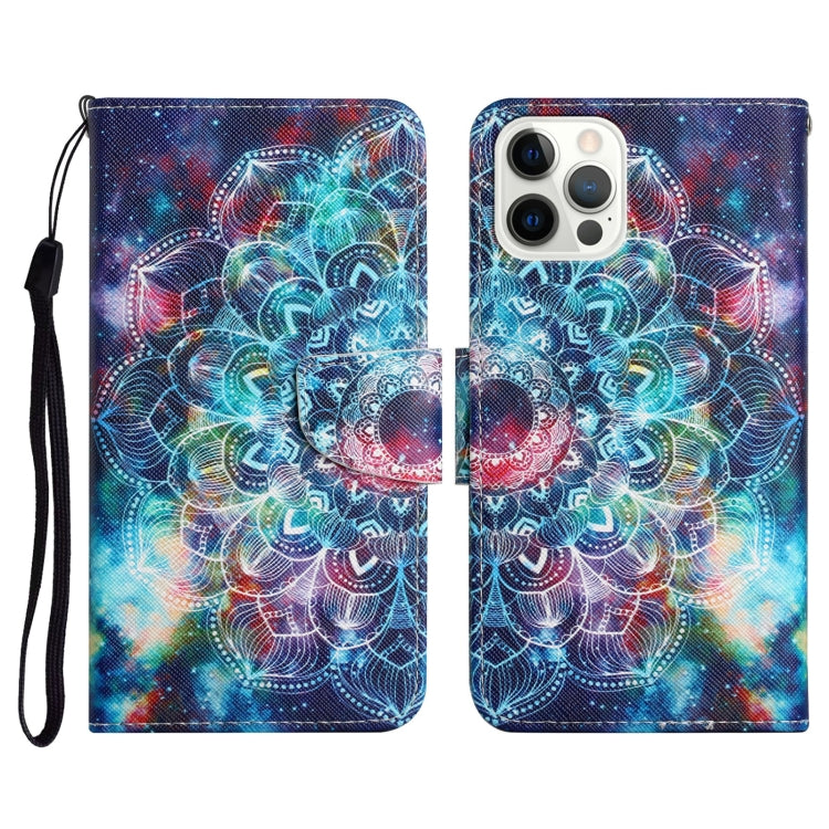 Painted Pattern Horizontal Flip Leather Case with Holder & Card Slot & Wallet, For iPhone 13 Pro Max, For iPhone 13 Pro, For iPhone 13