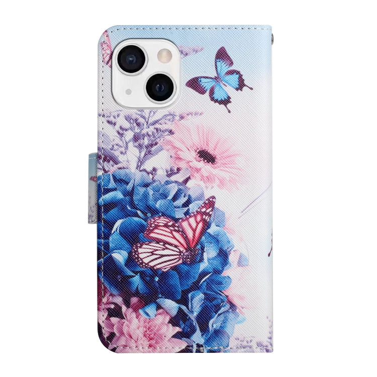 Painted Pattern Horizontal Flip Leather Case with Holder & Card Slot & Wallet, For iPhone 13 mini, For iPhone 12 Pro Max, For iPhone 12 / 12 Pro