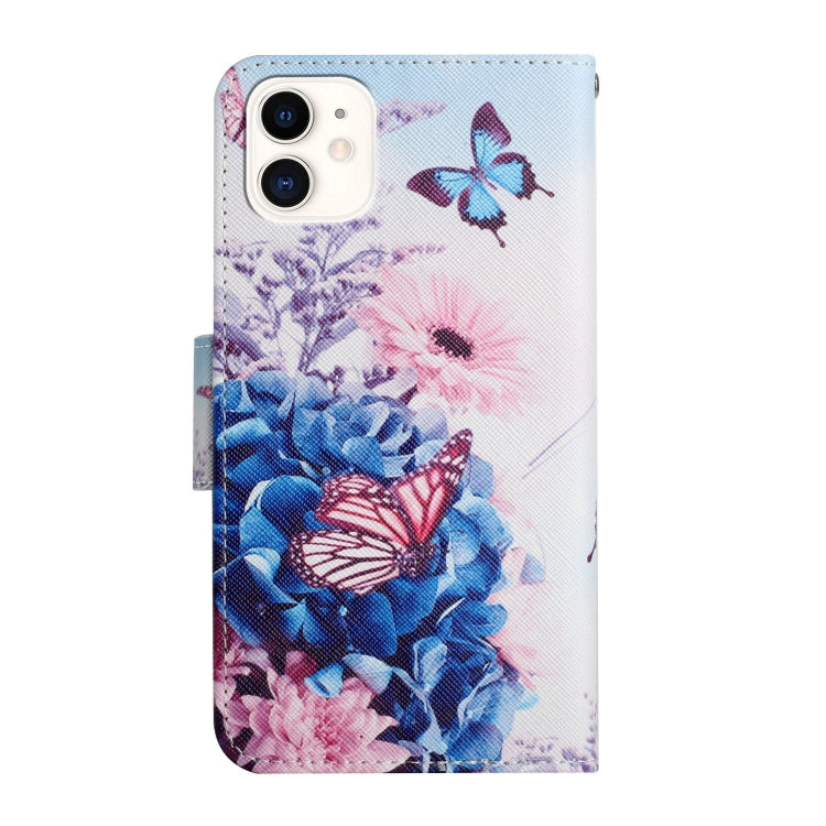 Painted Pattern Horizontal Flip Leather Case with Holder & Card Slot & Wallet, For iPhone 12 mini, For iPhone 11 Pro Max, For iPhone 11 Pro