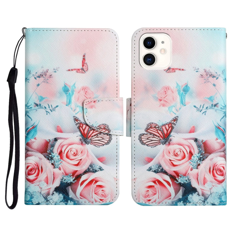 Painted Pattern Horizontal Flip Leather Case with Holder & Card Slot & Wallet, For iPhone 11, For iPhone XS Max, For iPhone XR