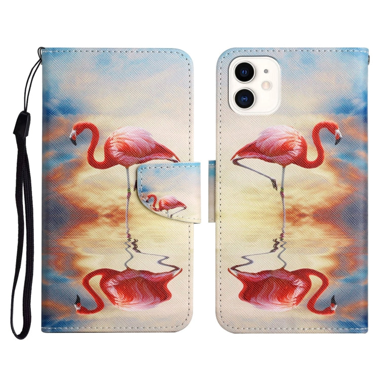 Painted Pattern Horizontal Flip Leather Case with Holder & Card Slot & Wallet, For iPhone 11, For iPhone XS Max, For iPhone XR