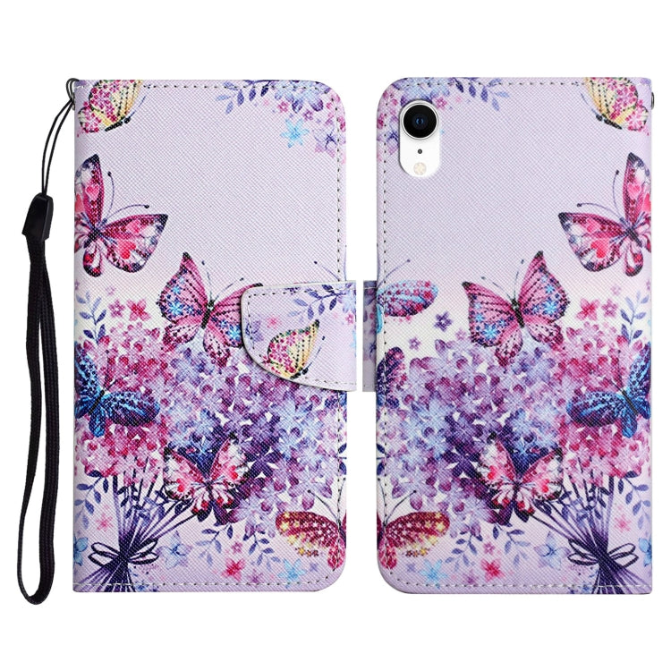 Painted Pattern Horizontal Flip Leather Case with Holder & Card Slot & Wallet, For iPhone 11, For iPhone XS Max, For iPhone XR