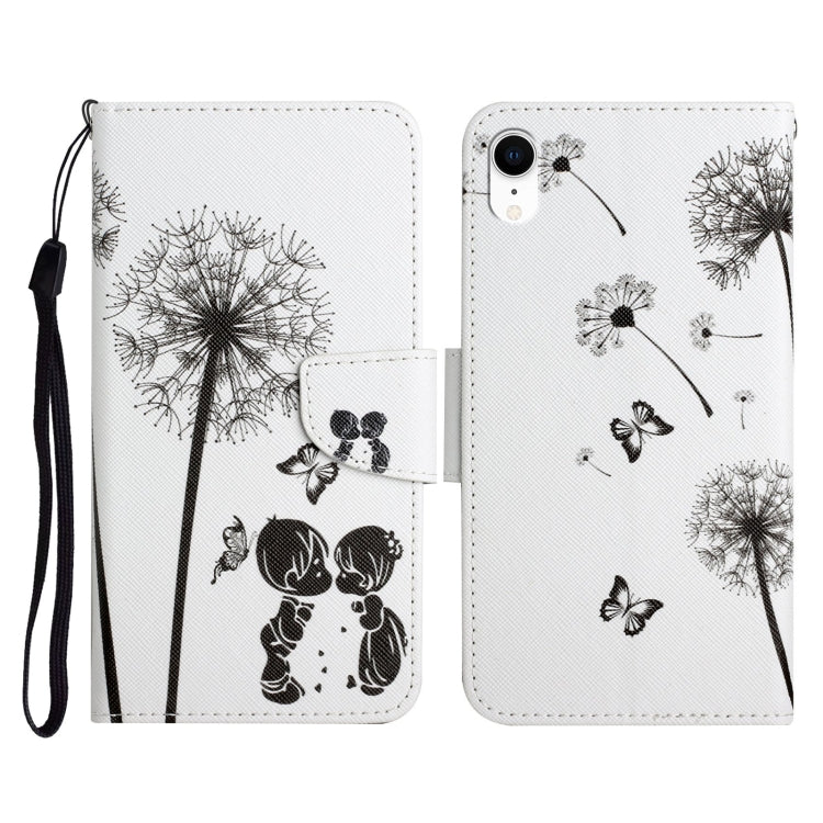 Painted Pattern Horizontal Flip Leather Case with Holder & Card Slot & Wallet, For iPhone 11, For iPhone XS Max, For iPhone XR