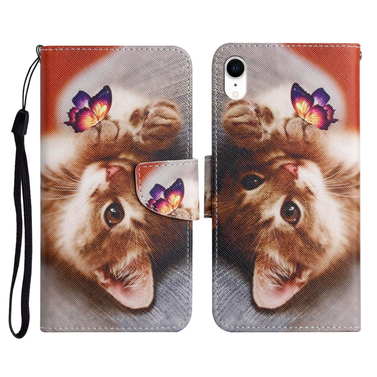 Painted Pattern Horizontal Flip Leather Case with Holder & Card Slot & Wallet, For iPhone 11, For iPhone XS Max, For iPhone XR
