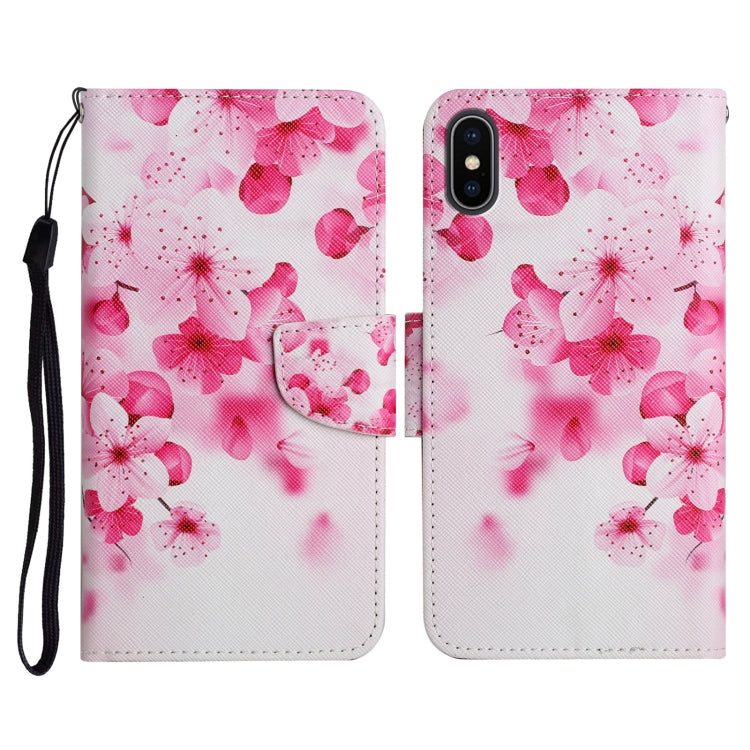 Painted Pattern Horizontal Flip Leather Case with Holder & Card Slot & Wallet, For iPhone X / XS, For iPhone SE 2022 / SE 2020 / 8 / 7, For iPhone 8 Plus & 7 Plus
