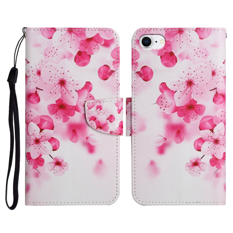 Painted Pattern Horizontal Flip Leather Case with Holder & Card Slot & Wallet, For iPhone X / XS, For iPhone SE 2022 / SE 2020 / 8 / 7, For iPhone 8 Plus & 7 Plus