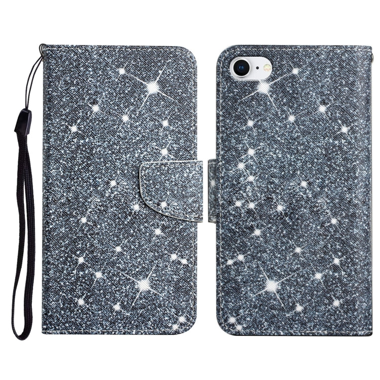 Painted Pattern Horizontal Flip Leather Case with Holder & Card Slot & Wallet, For iPhone X / XS, For iPhone SE 2022 / SE 2020 / 8 / 7, For iPhone 8 Plus & 7 Plus